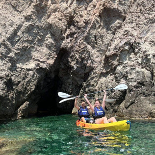 Ruta en Kayak por el Parque Natural Cabo de Gata con Fotos (Almería)