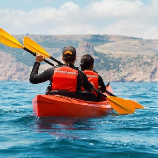 Ruta en Kayak para dos (Ametlla de Mar, Tarragona)