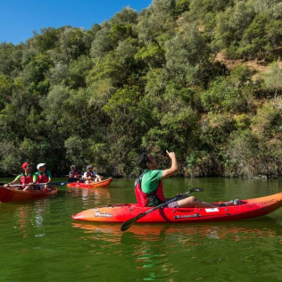 Excursión en Kayak Doble para dos (Cedillo, Cáceres)