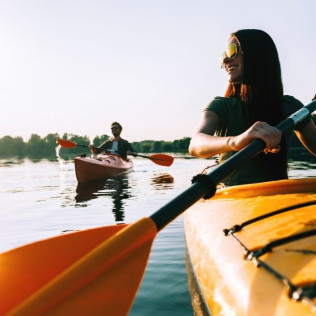 Excursión en Kayak Doble para dos (Cedillo, Cáceres)