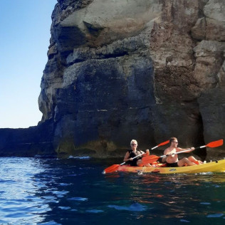 Excursión en Kayak a Cuevas (Llucmajor, Mallorca)