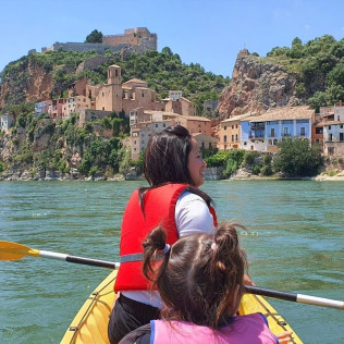 Ruta en Kayak para dos por el Río Ebro (Miravet, Tarragona)