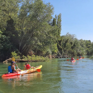 Ruta en Kayak para dos por el Río Ebro (Miravet, Tarragona)