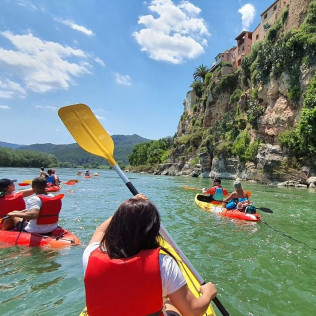 Ruta en Kayak para dos por el Río Ebro (Miravet, Tarragona)