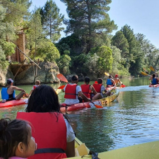 Ruta en Kayak para dos por el Río Ebro (Miravet, Tarragona)