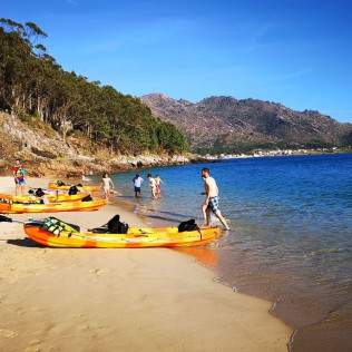 Ruta Guiada en Kayak a Ézaro (A Coruña)