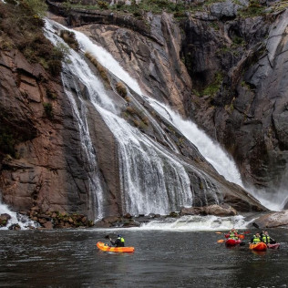 Ruta Guiada en Kayak a Ézaro (A Coruña)