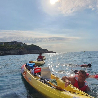 Ruta en Kayak para dos (La Pineda, Tarragona)