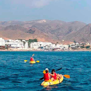 Alquiler de Kayak para dos (Las Negras, Almería)