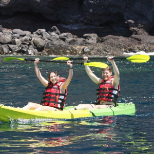 Tour Exclusivo: Paseo en Barco, Ruta en Kayak hasta el Barranco de Masca y Snorkel (Los Gigantes, Tenerife)