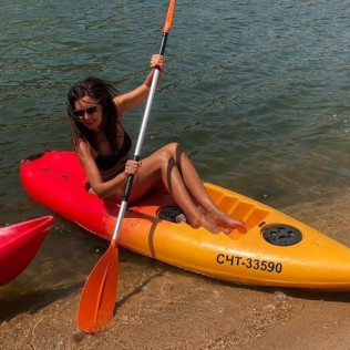 Kayak en el Pantano de San Juan (San Martín de Valdeiglesias, Madrid)