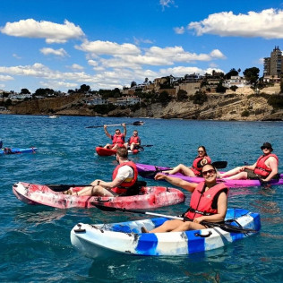 Alquiler de Kayak Individual o Doble (Moraira, Alicante)