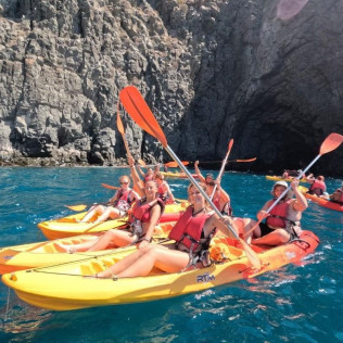 Excursión Guiada en Kayak y Snorkel (Palm-Mar, Tenerife)