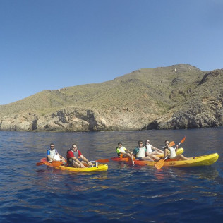Kayak o Coastering y Snorkel (Murcia)