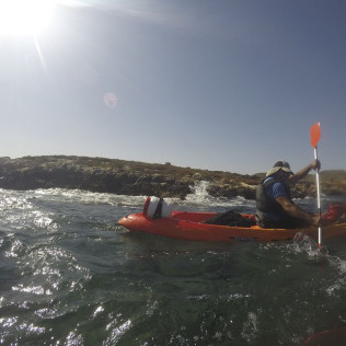 Kayak o Coastering y Snorkel (Murcia)