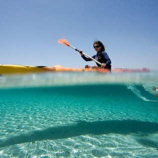 Kayak y Snorkel en la Reserva Marina de Menorca desde Fornells (Menorca)