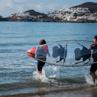 Ruta en Kayak Transparente (San José, Almería)