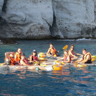 Ruta en Kayak Transparente (San José, Almería)