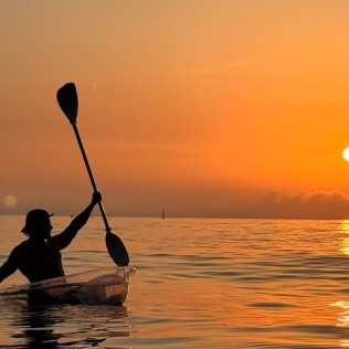 Excursión Guiada en Kayak Transparente (Barcelona)