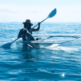 Excursión Guiada en Kayak Transparente (Barcelona)