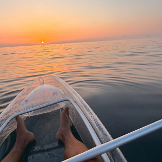 Excursión Guiada en Kayak Transparente (Barcelona)
