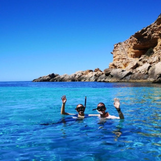 Kayak y Snorkel con Fotos (Ibiza)