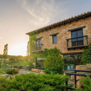 Escapada con Spa en Hotel Mas de Cebrián (Puertomingalvo, Teruel)