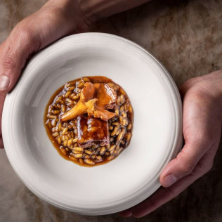 Menú Degustación 24K para dos en Restaurante QUIRAT con Estrella Michelin (Barcelona)