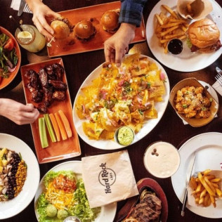 Menú en Hard Rock Café Barcelona (Barcelona)