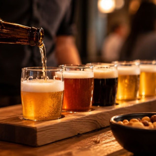 Cata de Cerveza Milana con Maridaje y Comida (Valladolid)