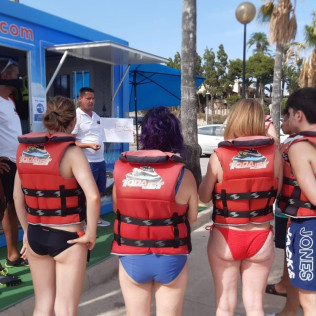 Excursión en Moto de Agua Biplaza con Fotos (Villajoyosa, Alicante)