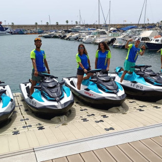 Excursión en Moto de Agua Biplaza con Fotos (Villajoyosa, Alicante)