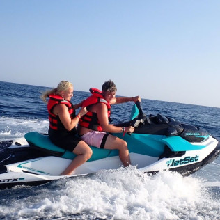 Excursión a Tabarca en Moto de Agua con Almuerzo (Alicante)