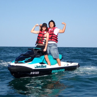 Excursión a Tabarca en Moto de Agua con Almuerzo (Alicante)