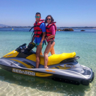 Ruta en Moto de Agua (Vilagarcía de Arousa, Pontevedra)