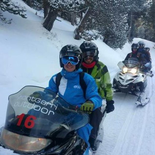 Ruta en Moto de Nieve (Vall d'Aran, Lleida)