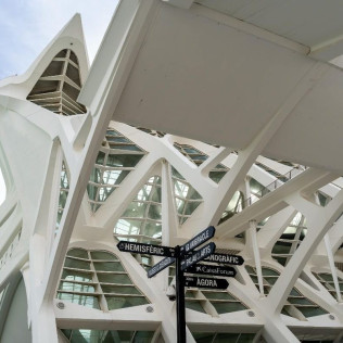 Entrada al Museo de las Ciencias (Valencia)