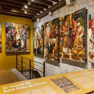 Entrada al Museu d'Art de Girona (Girona)