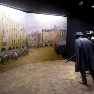 Entrada al Museu d'Història de Catalunya (Barcelona)