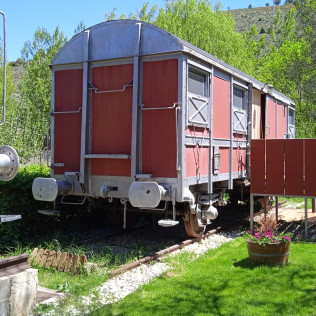 Escapada de 2 Noches en un Vagón de Tren de El Vagón de Baides (Baides, Guadalajara)