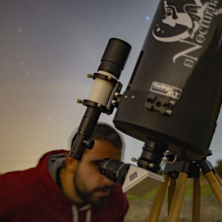 Observación con Telescopio, Astronomía y Mitología para dos (Los Molinos, Madrid)