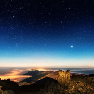 Atardecer en las Alturas y Observación de Estrellas con Transporte (Tenerife)