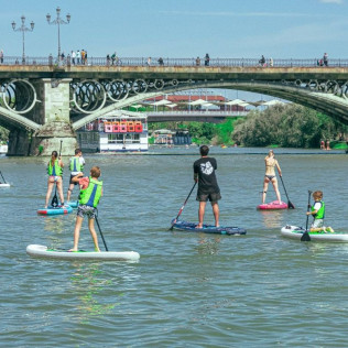 Ruta de Paddle Surf en el Río Guadalquivir (Sevilla)