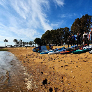 Ruta en Paddle Surf con Fotos y Vídeo (Huelva)