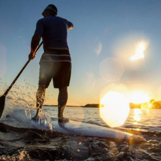 Paddle Surf en el Pantano de San Juan (San Martín de Valdeiglesias, Madrid)