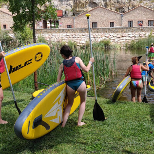 Travesía en Paddle Surf con Fotos en Ciudad Rodrigo (Salamanca)