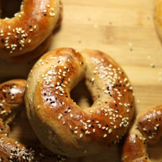 Taller de Panadería: Pan de Pita y Bagels (A Coruña)
