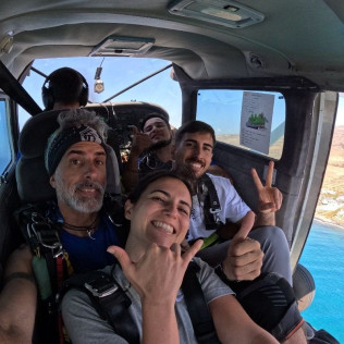 Salto Tándem en Paracaídas (Maspalomas, Gran Canaria)