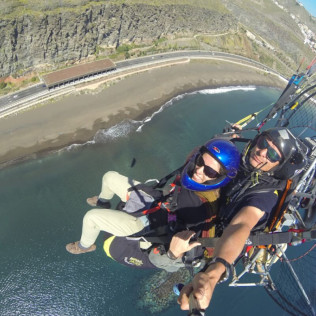 Vuelo en Paramotor (Gran Canaria)