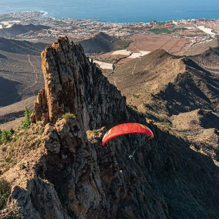 Vuelo en Parapente en Taucho o Ifonche (Adeje, Santa Cruz de Tenerife)
